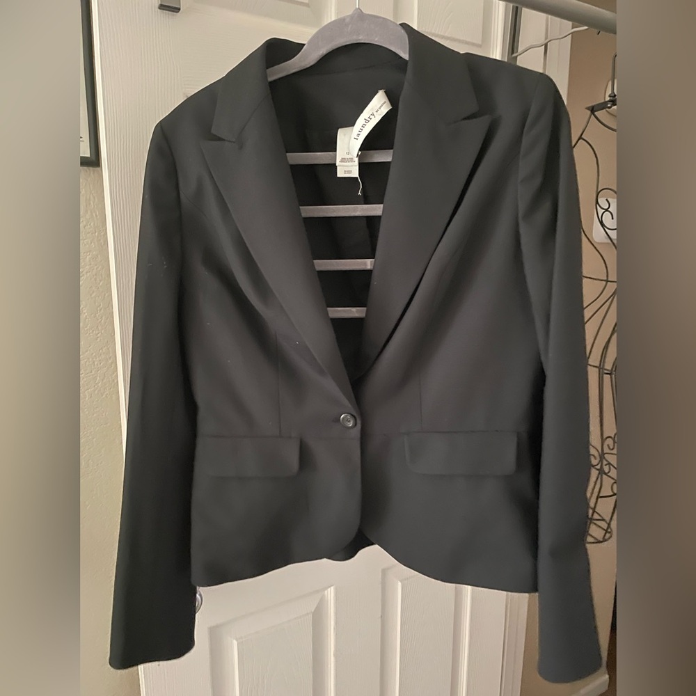 Laundry by Design Classic Black Blazer